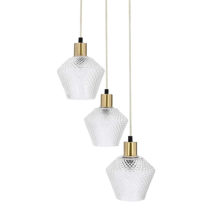 Csillár zsinóron GRENIKO 3xE14/40W/230V