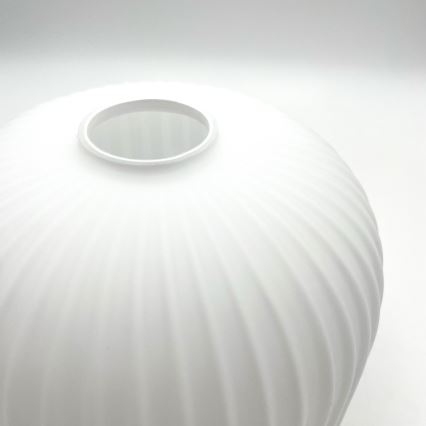 Csillár zsinóron HARMA 1xE27/15W/230V átm. 20 cm fehér/arany