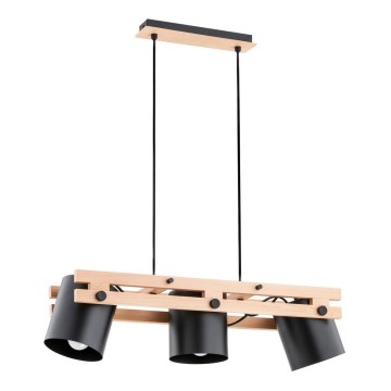 Csillár zsinóron HAROM 3xE27/60W/230V