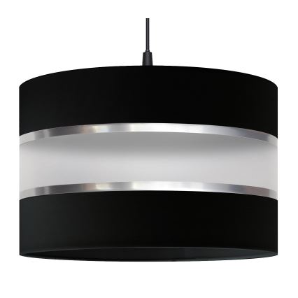 Csillár zsinóron HELEN 1xE27/15W/230V fekete