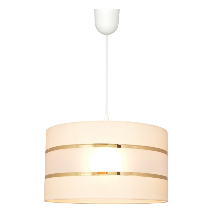 Csillár zsinóron HELEN 1xE27/15W/230V krém