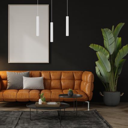 Csillár zsinóron HUDSON 3xGU10/8W/230V fehér