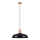 Csillár zsinóron INDY 1xE27/15W/230V átm. 38 cm fekete