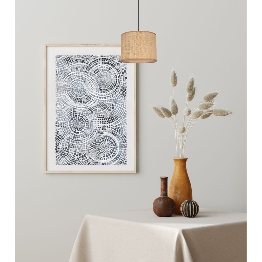 Csillár zsinóron IRMA 1xE27/60W/230V átm. 20 cm