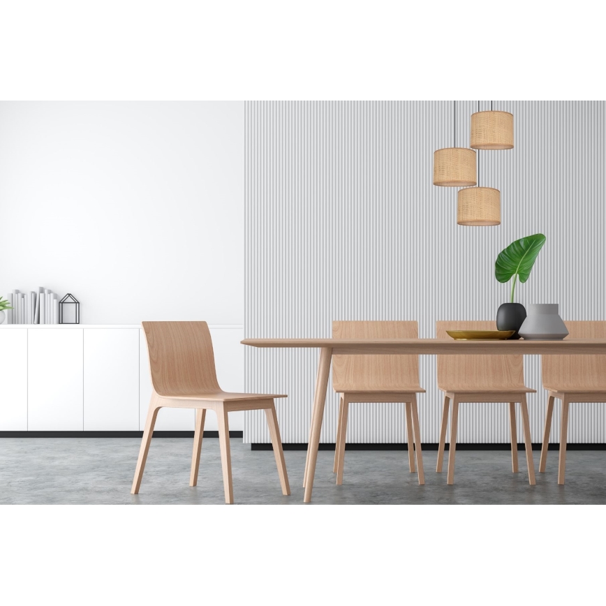 Csillár zsinóron IRMA 3xE27/60W/230V átm. 45 cm