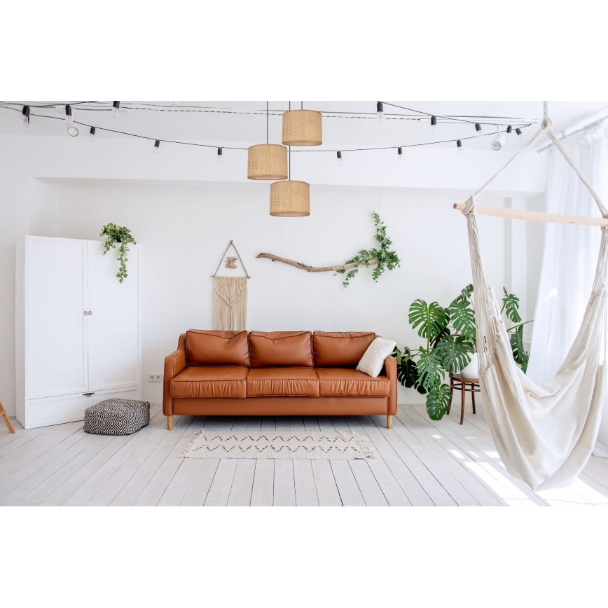 Csillár zsinóron IRMA 3xE27/60W/230V átm. 45 cm