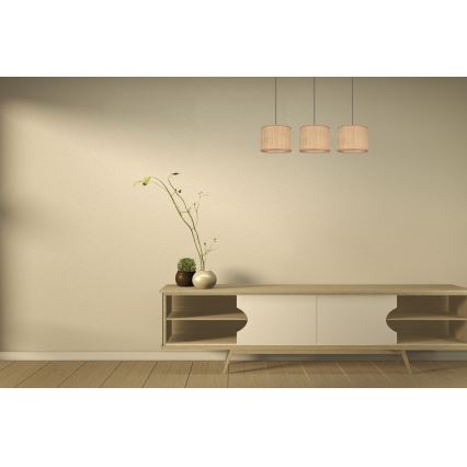 Csillár zsinóron IRMA 3xE27/60W/230V