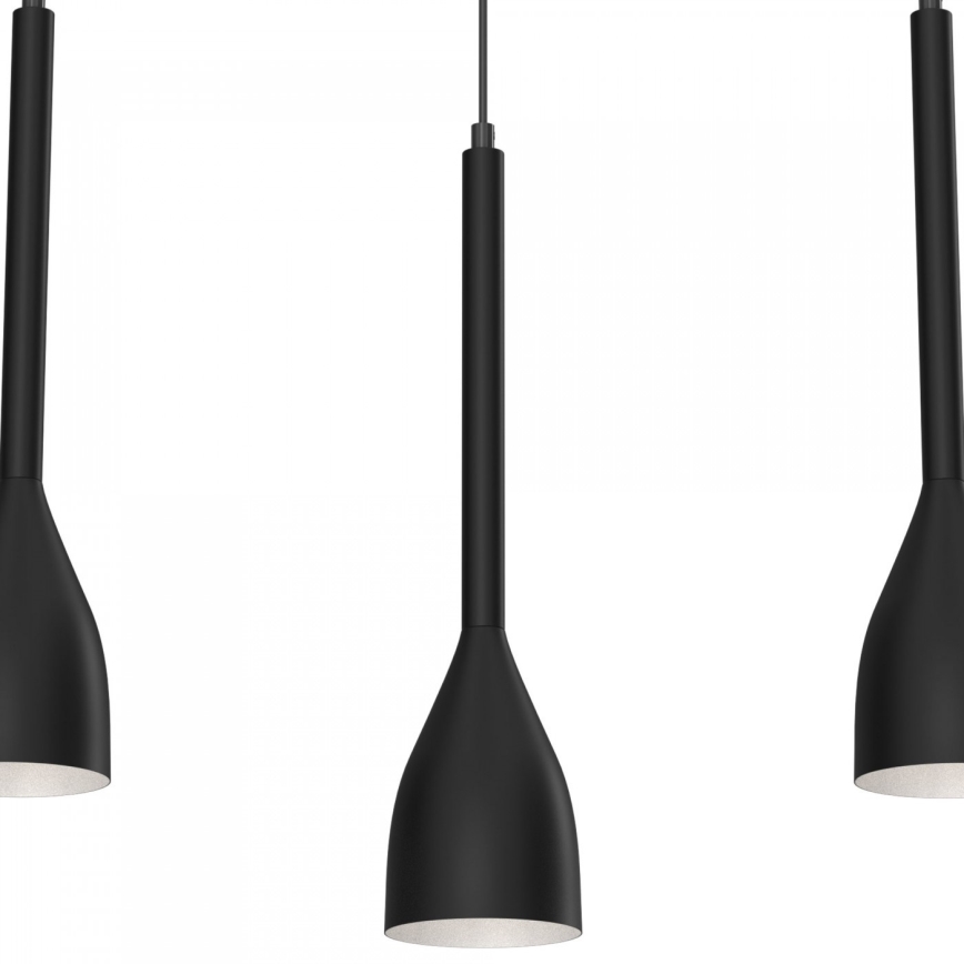 Csillár zsinóron ISTAPPAR 3xE27/60W/230V fekete