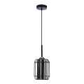 Csillár zsinóron JONERA 1xE27/40W/230V fekete