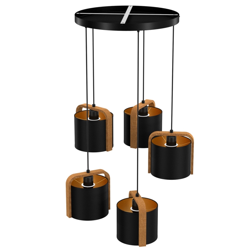 Csillár zsinóron JONKO 5xE27/60W/230V