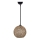 Csillár zsinóron JUTE 1xE27/60W/230V barna
