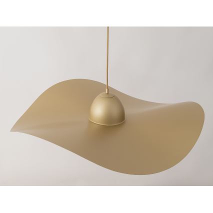 Csillár zsinóron KAPELLO 1xE27/60W/230V átm. 76 cm arany