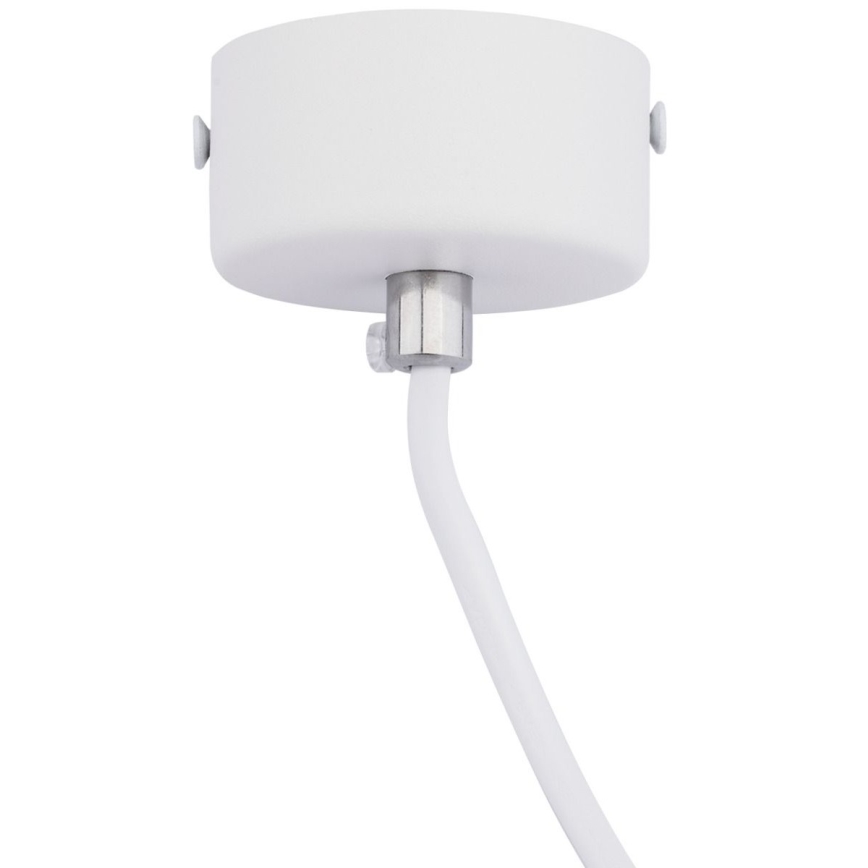 Csillár zsinóron KARADON 1xGU10/30W/230V 17 cm fehér