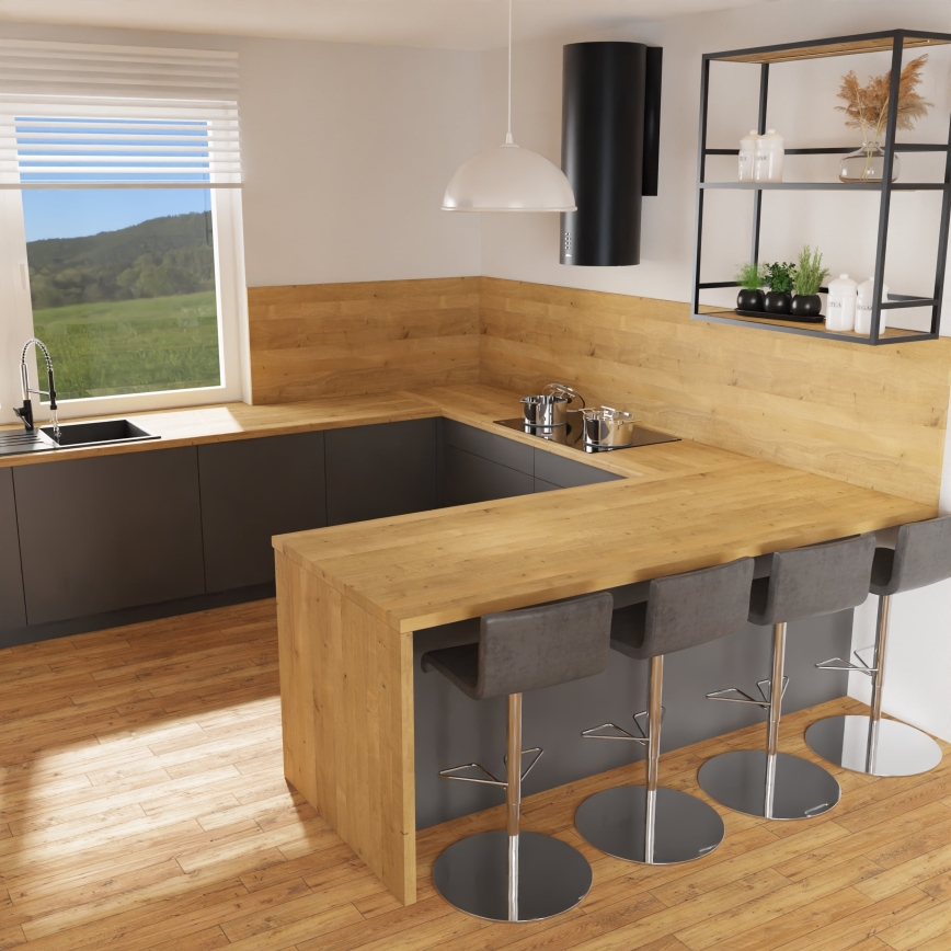 Csillár zsinóron KITCHEN 1xE27/15W/230V fehér