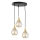Csillár zsinóron LACRIMA HONEY 3xE27/60W/230V á. 30 cm