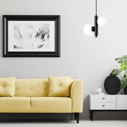 Csillár zsinóron LARRY 2xG9/15W/230V