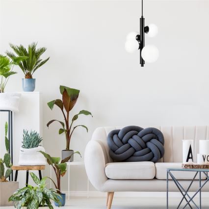 Csillár zsinóron LARRY 4xG9/15W/230V