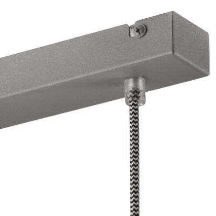 Csillár zsinóron LIVIA 3xE27/60W/230V