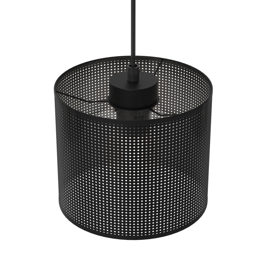 Csillár zsinóron LOFT SHADE 5xE27/60W/230V fekete