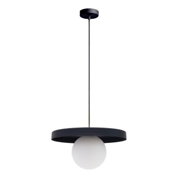 Csillár zsinóron LOME 1xE27/60W/230V fekete