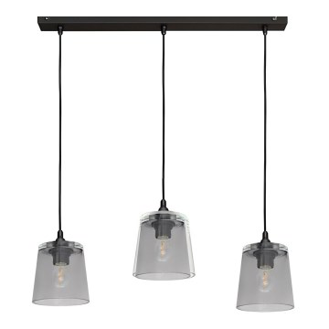 Csillár zsinóron LUCEA 3xE27/15W/230V