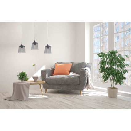 Csillár zsinóron LUCEA 3xE27/15W/230V