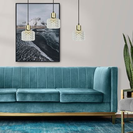 Csillár zsinóron LUMI 3xG9/8W/230V