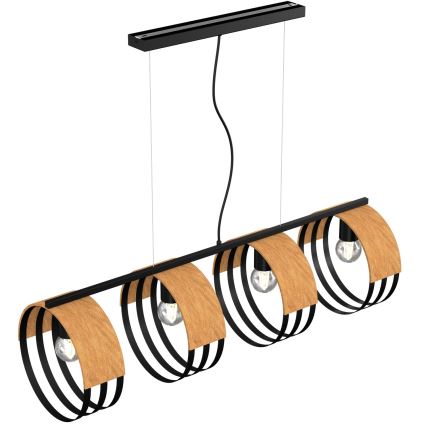 Csillár zsinóron MALM 4xE27/60W/230V