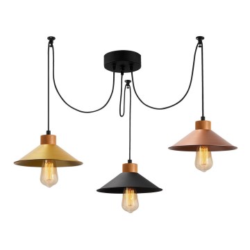 Csillár zsinóron MANAVGAT 3xE27/40W/230V pók