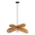 Csillár zsinóron MARIPOSA 1xE27/40W/230V átm. 50 cm juta