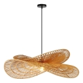 Csillár zsinóron MARIPOSA 1xE27/40W/230V átm. 80 cm juta