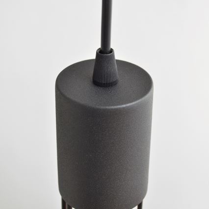 Csillár zsinóron MELODY 1xE27/15W/230V fekete