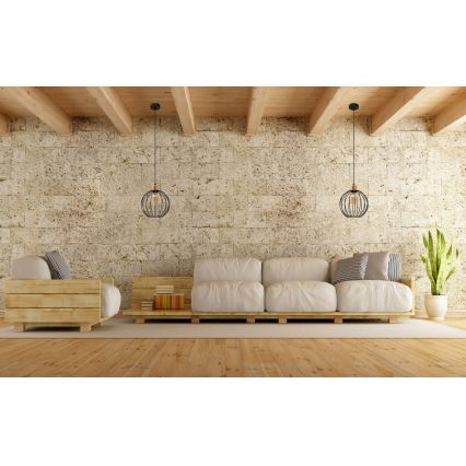 Csillár zsinóron MERCURE 1xE27/15W/230V