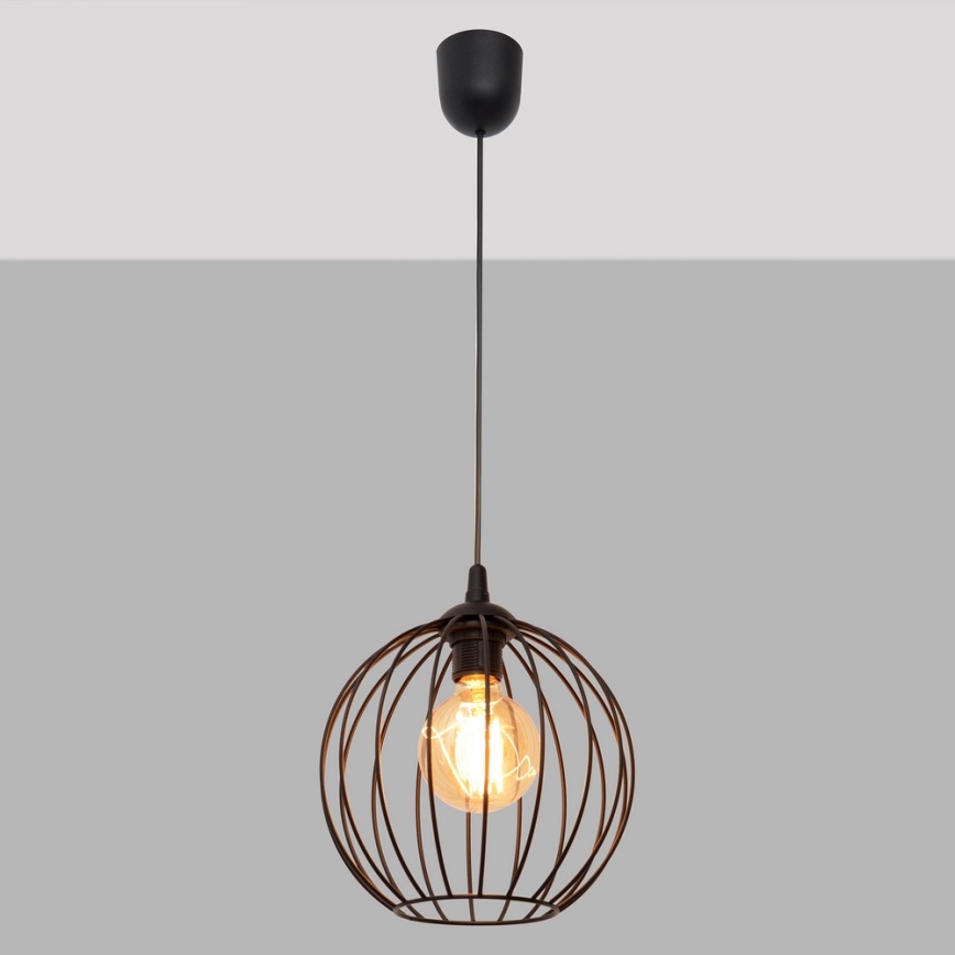 Csillár zsinóron MERCURE 1xE27/15W/230V