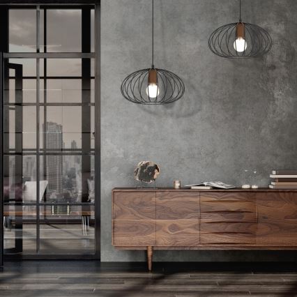 Csillár zsinóron MERIDIANO 1xE27/60W/230V