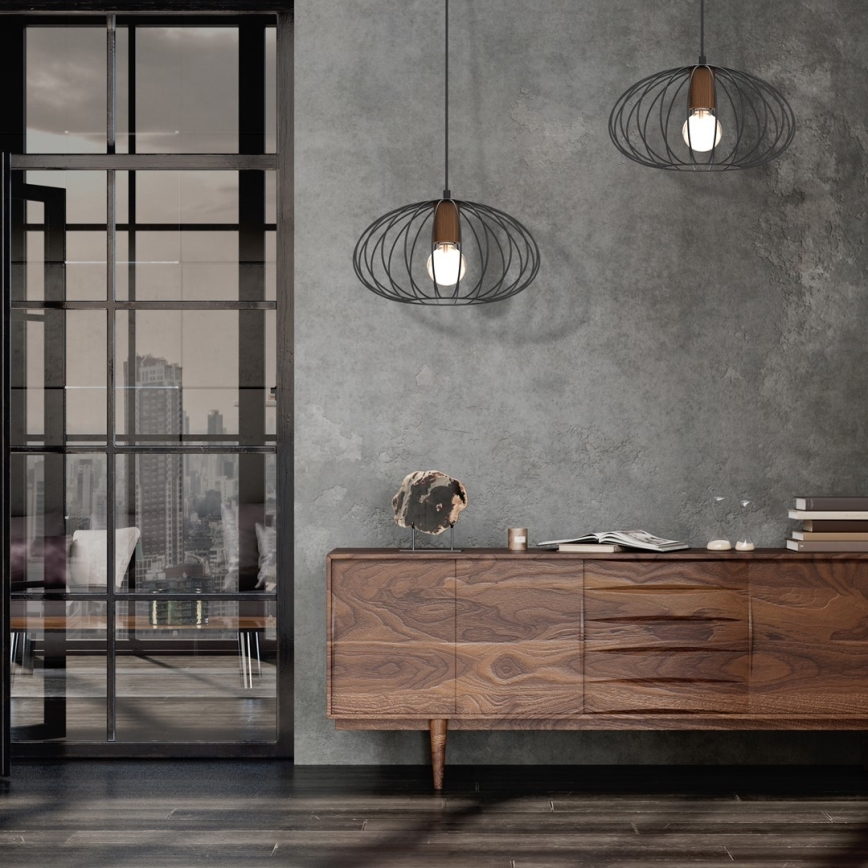 Csillár zsinóron MERIDIANO 1xE27/60W/230V