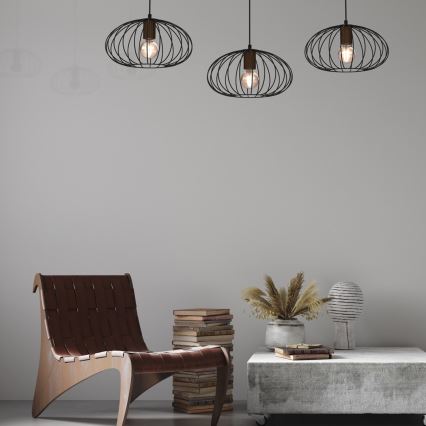 Csillár zsinóron MERIDIANO 3xE27/60W/230V