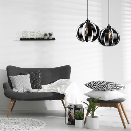 Csillár zsinóron MINDY 2xE27/15W/230V