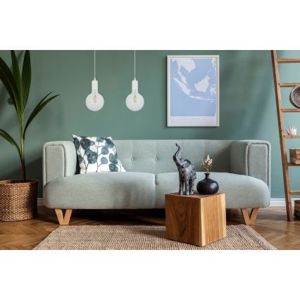 Csillár zsinóron MIROS 2xE27/60W/230V fehér