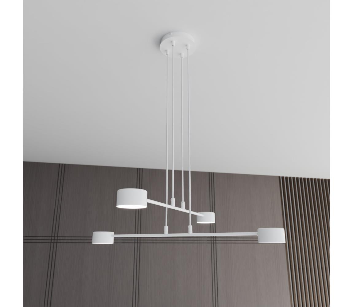 EMIBIG Csillár zsinóron MODUS 4xGX53/10W/230V fehér 1340/4