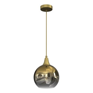 Csillár zsinóron MONTE 1xE27/60W/230V á. 20 cm arany
