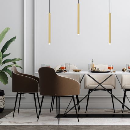 Csillár zsinóron MONZA 1xG9/8W/230V arany