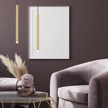 Csillár zsinóron MONZA 1xG9/8W/230V arany