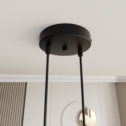 Csillár zsinóron MOTIF 2xE14/10W/230V arany