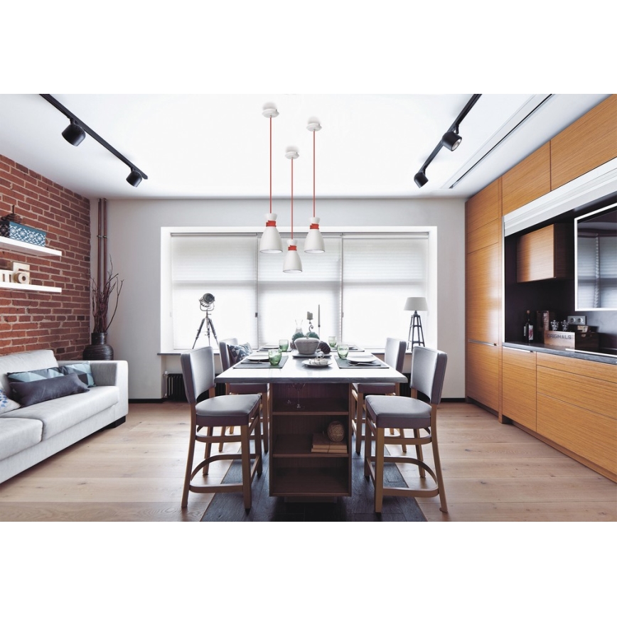 Csillár zsinóron NAOMI 1xE27/60W/230V