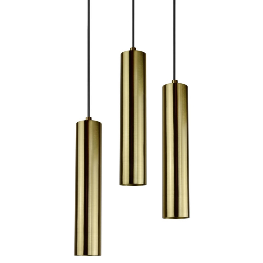 Csillár zsinóron NAPOLI 3xGU10/8W/230V