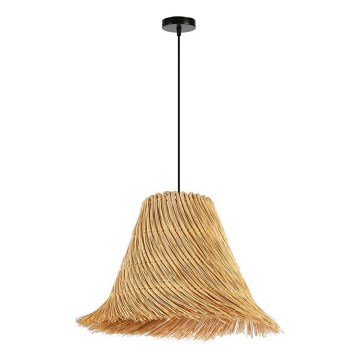 Csillár zsinóron NATURALEZA 1xE27/40W/230V átm. 45 cm rattan