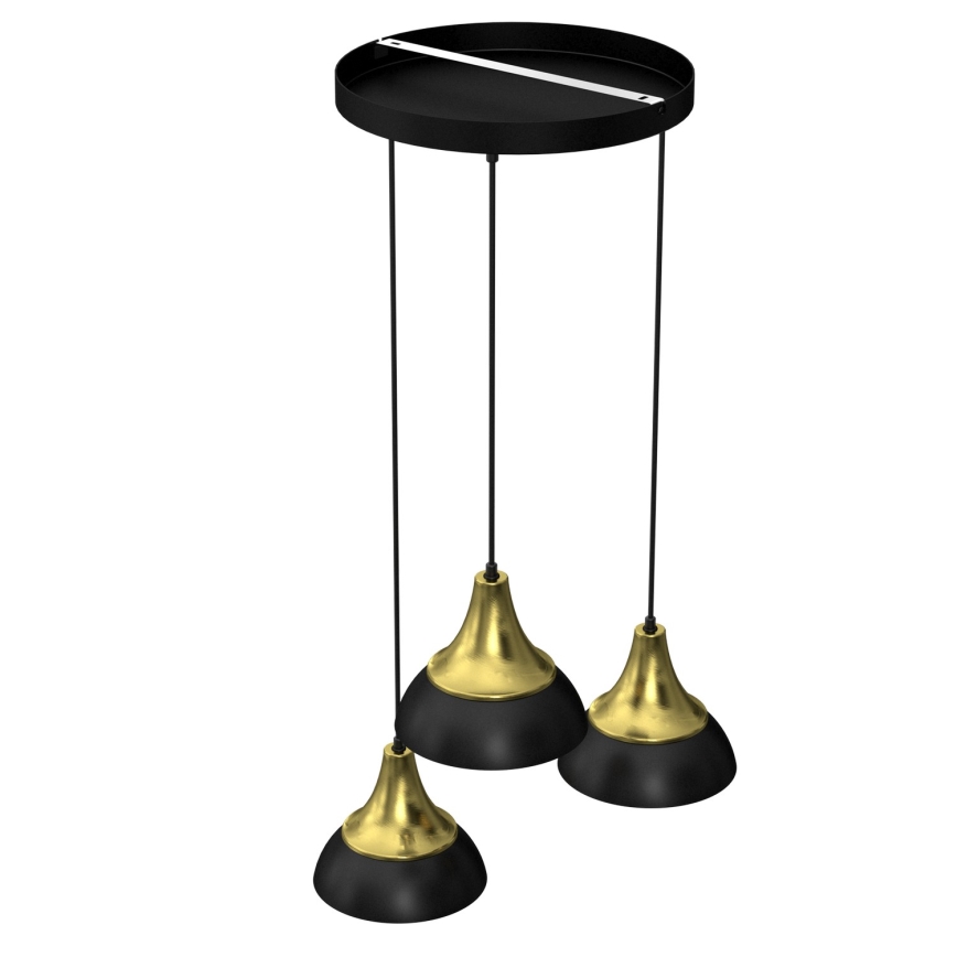 Csillár zsinóron NERGIS 3xE27/60W/230V