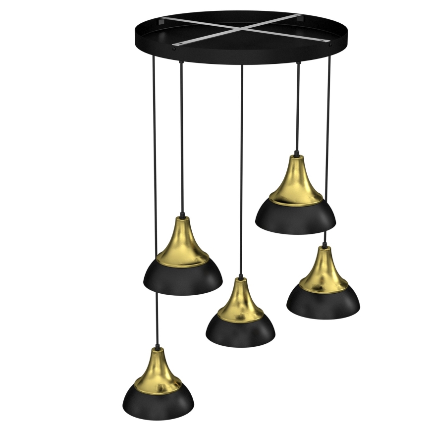 Csillár zsinóron NERGIS 5xE27/60W/230V