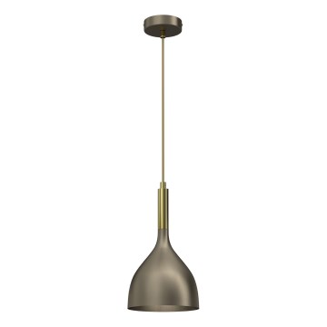 Csillár zsinóron NOAK 1xE27/15W/230V réz/arany